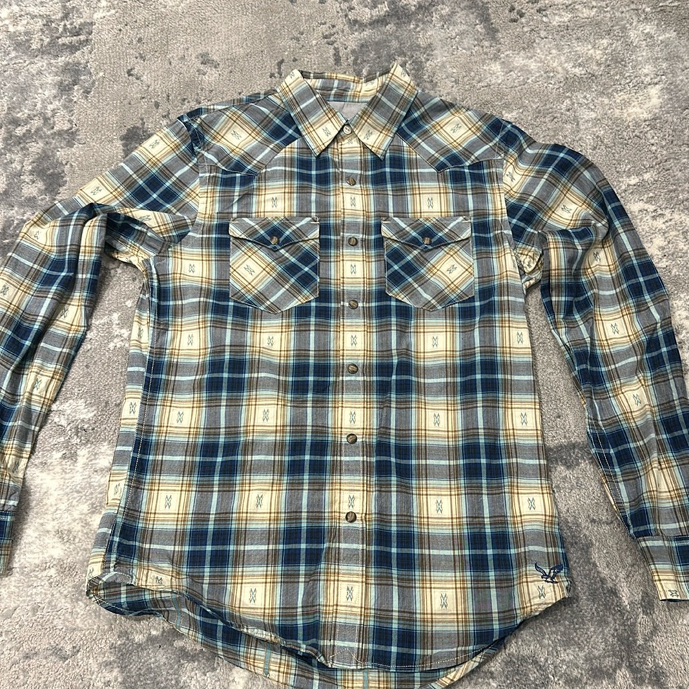 American eagle button up